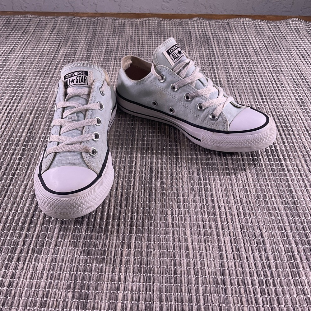 Converse Chuck Taylor All Star Low Top Mint Green Sneakers 153872F Womens 6